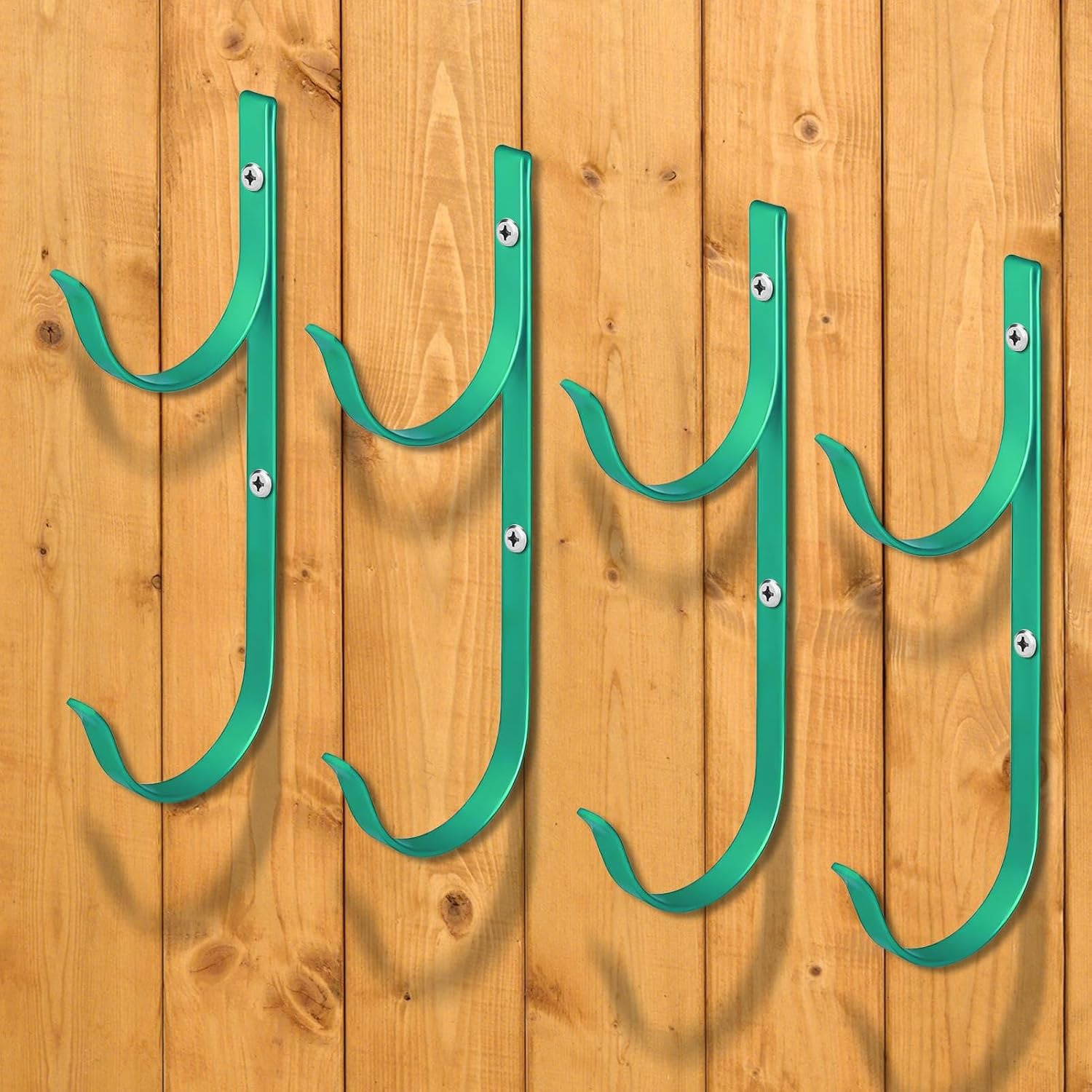  Crochets De Clôture De Piscine - 4 Pièces Outil De Cintre Multifonctionnel à Usage Lourd Pour équipement De Piscines Avec Fonction D'organisateur, Crochets Pour Les Tuyaux De Filets D'écumage