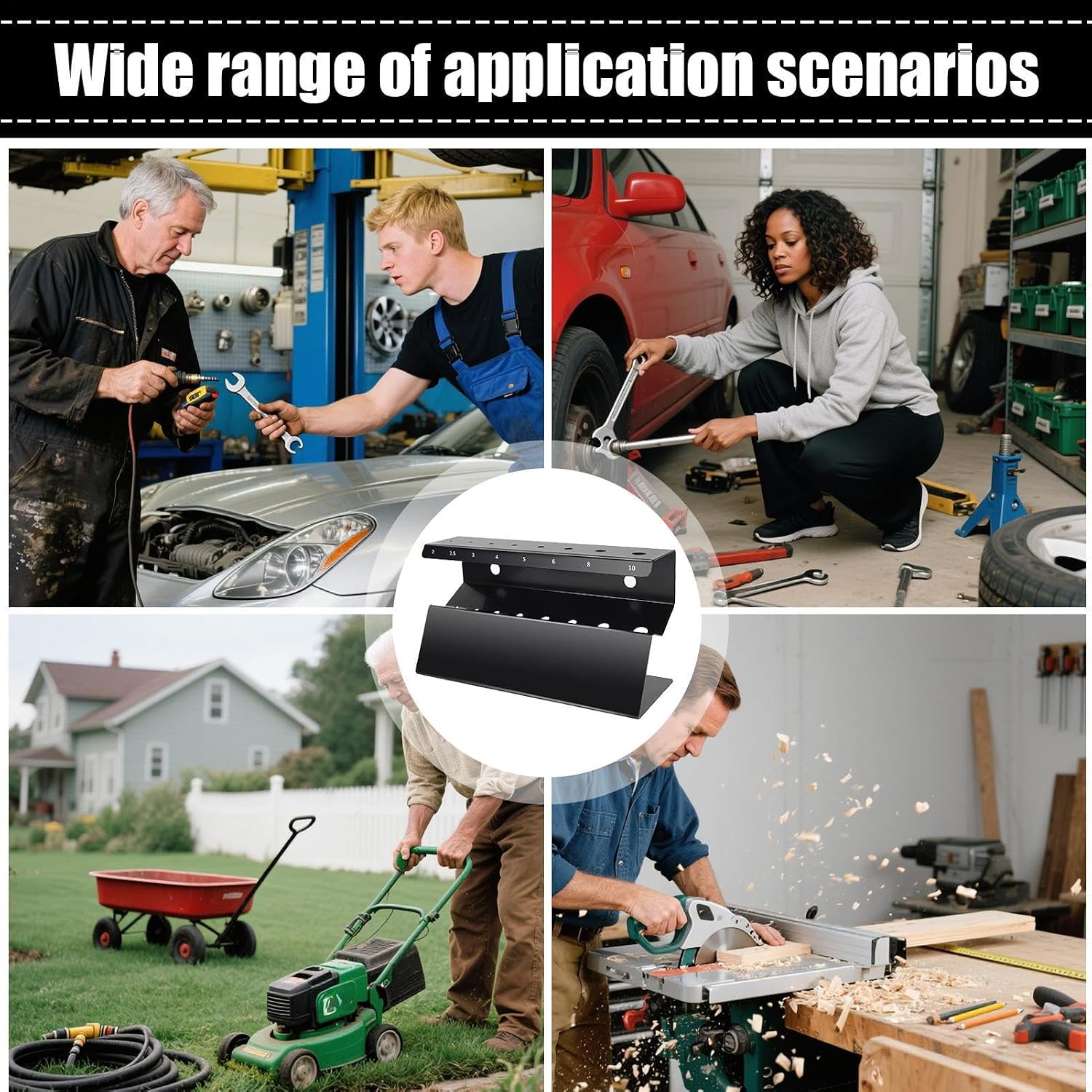  Organisateurs De Clés - Support De Rangement De 9,45 Pouces Pour Un Gain De Place, Accès Facile Avec Fonction De Tri, Organisateur D'outils Pour Garage, Atelier, Dortoir, Maison, Finition Argentée, Ut