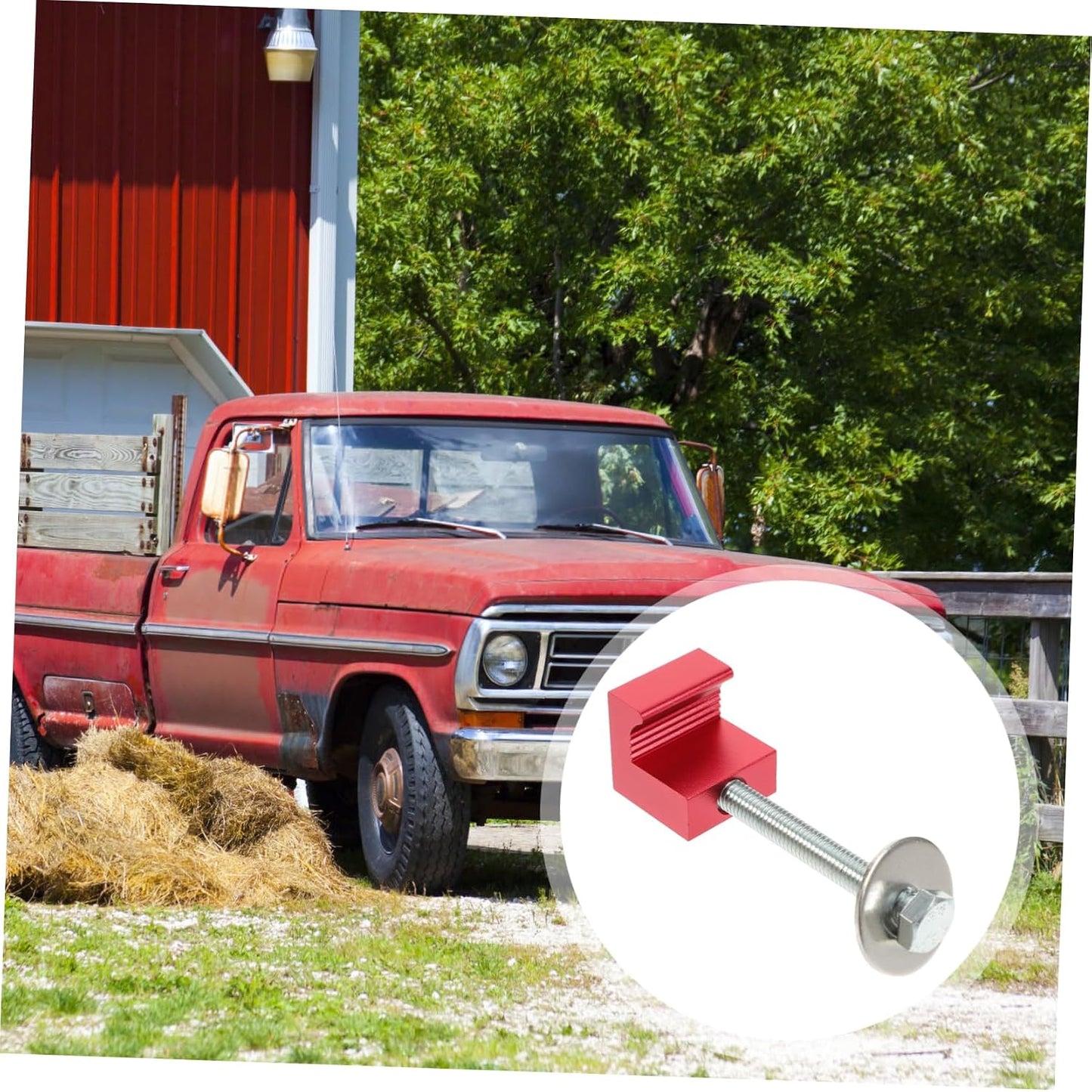  Housoutil Lot De 4 Pinces De Fixation Pour Boîte À Outils De Camion Robuste De En J Pour -up Installation Facile Sans Perçage