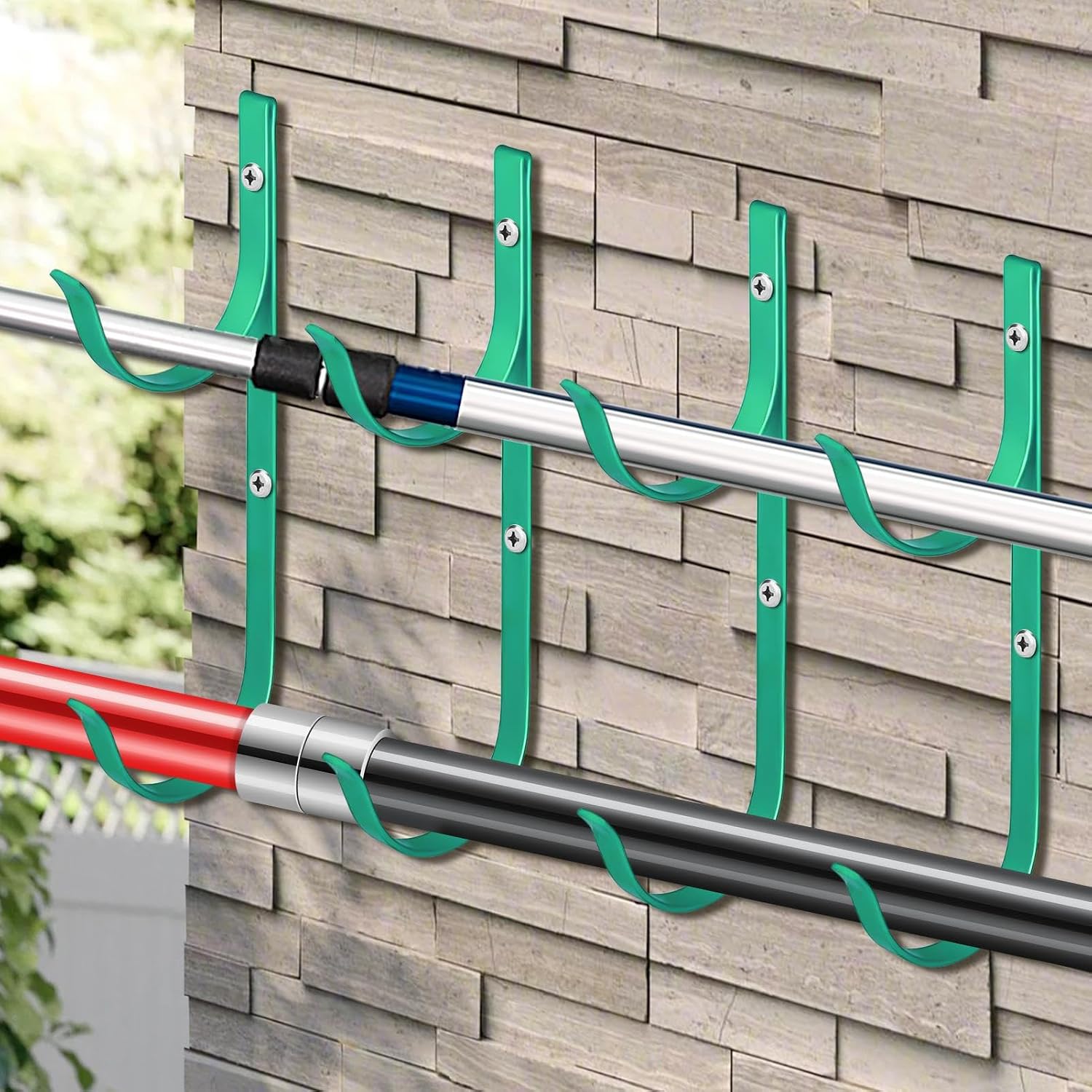 Crochets De Clôture De Piscine - 4 Pièces Outil De Cintre Multifonctionnel à Usage Lourd Pour équipement De Piscines Avec Fonction D'organisateur, Crochets Pour Les Tuyaux De Filets D'écumage